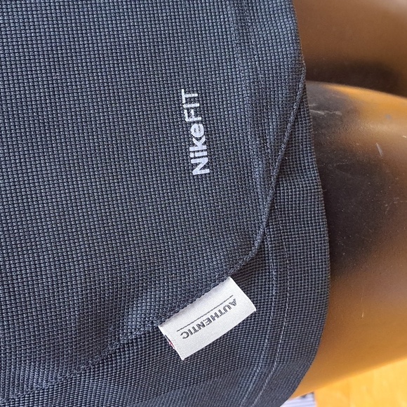 Nike Fit Georgia Bulldogs black & red trim stitched logo LG casual polo shirt - Picture 7 of 9